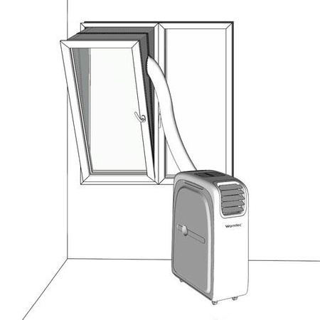 Uszczelka okienna do klimatyzatora Warmtec AirStop 4 m